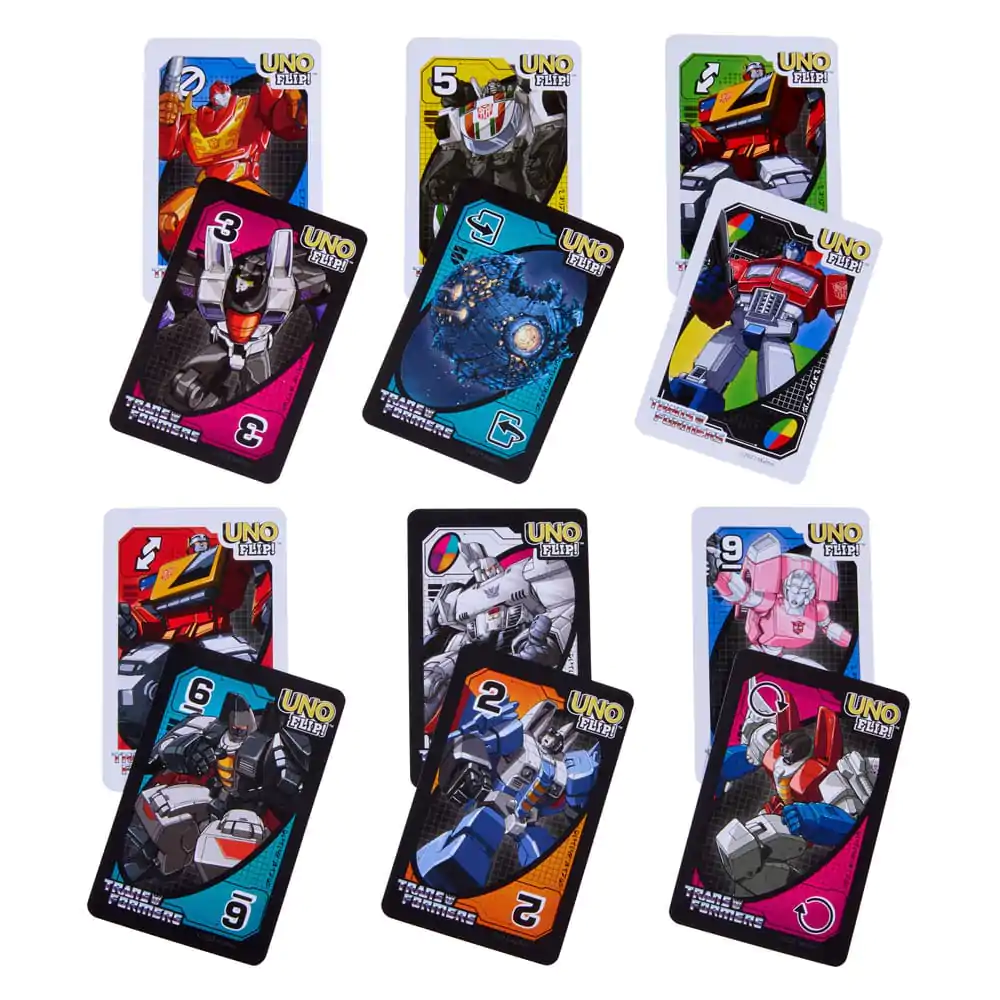 Transformers UNO Flip! igra s kartami fotografija izdelka