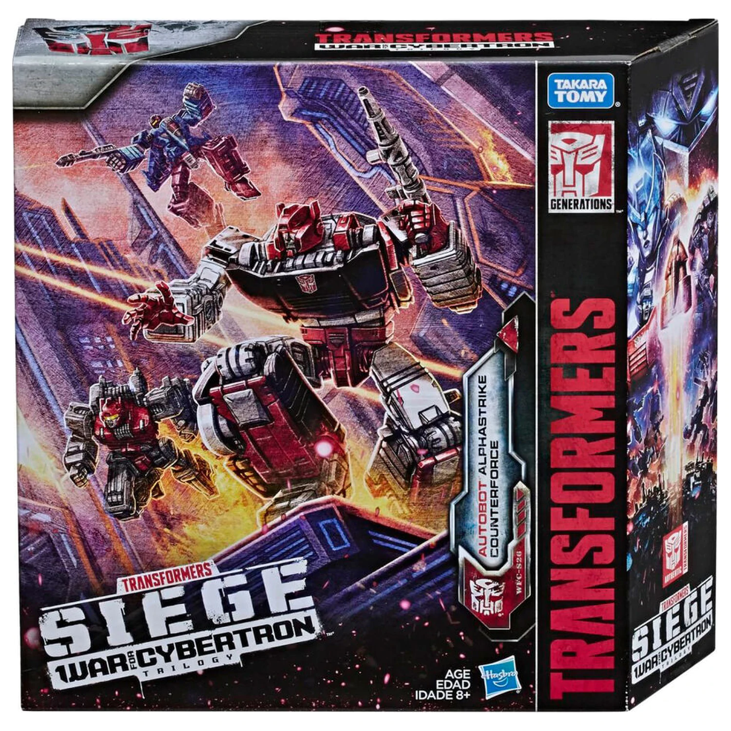 Transformers War For Cybertron Alphastrike Counterforce figura 13cm fotografija izdelka