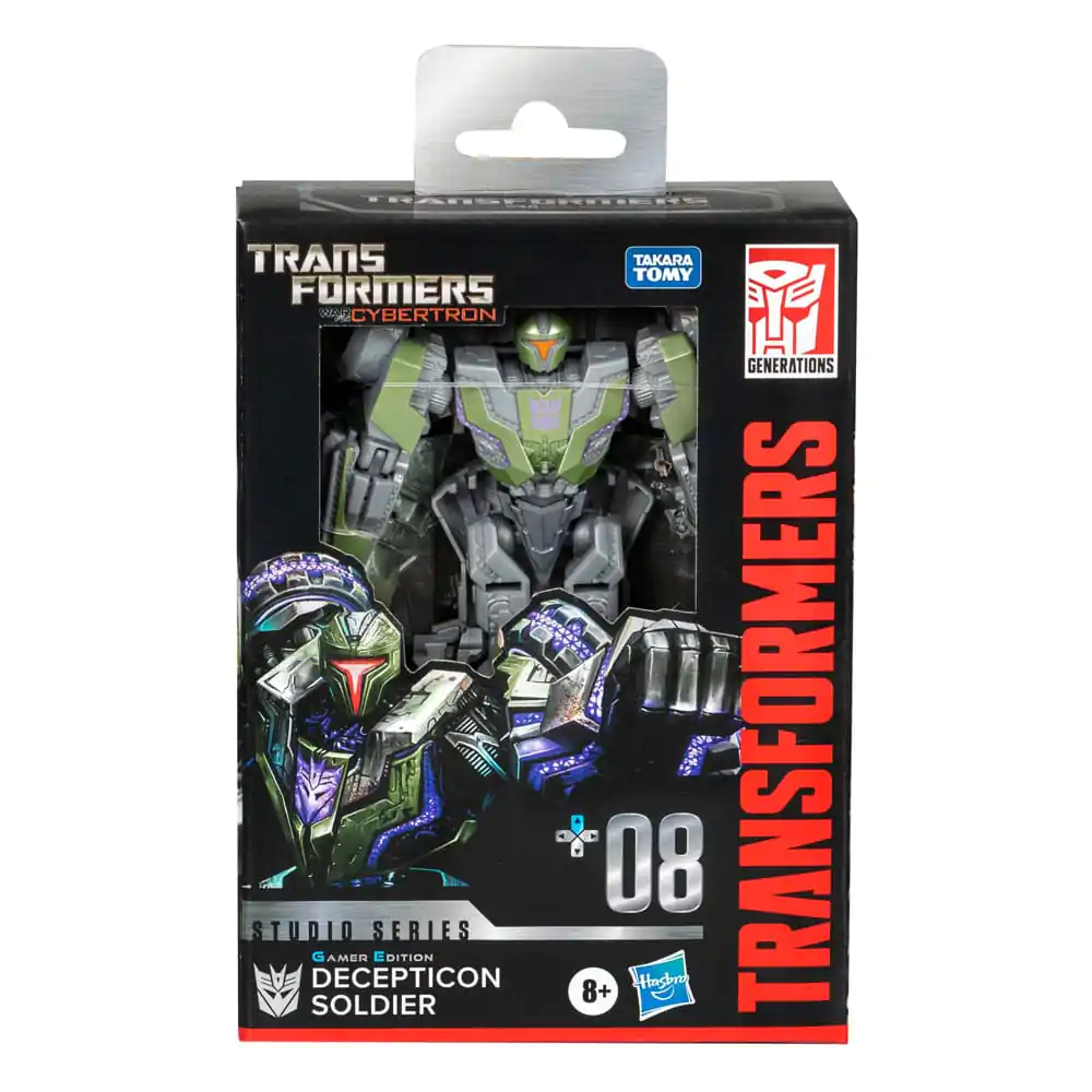 Transformers: War for Cybertron Studio Series Deluxe Class Akcijska Figura Gamer Edition Sideswipe 11 cm fotografija izdelka