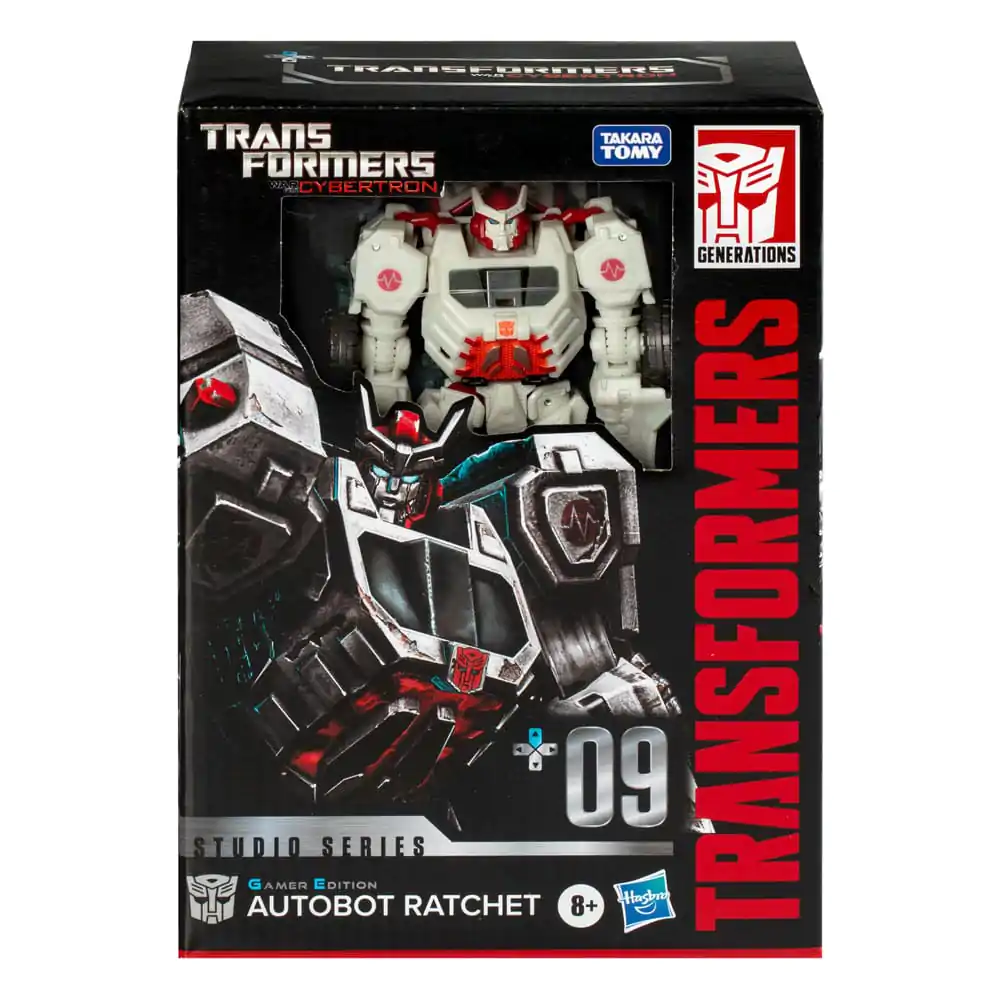 Transformers: War for Cybertron Studio Series Voyager Class akcijska figura Gamer Edition Autobot Ratchet 16 cm fotografija izdelka