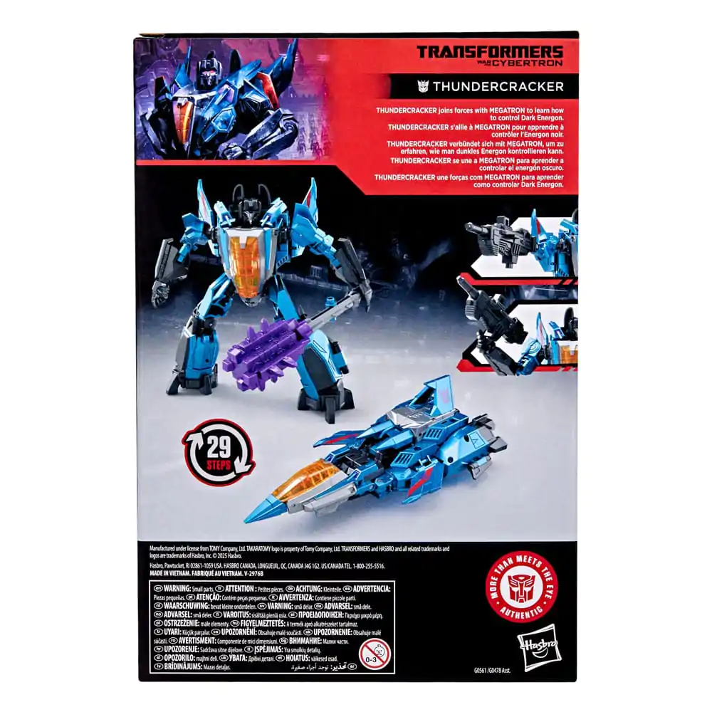 Transformers: War for Cybertron Studio Series Voyager Class Akcijska figura Thundercracker 16 cm fotografija izdelka