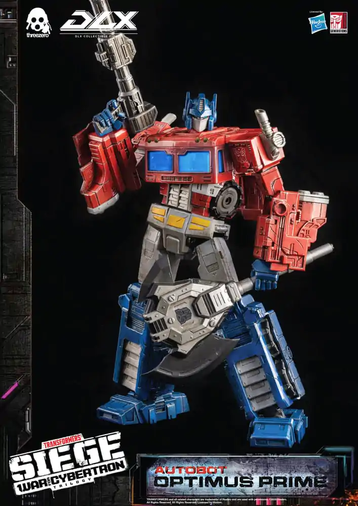 Transformers: War for Cybertron Trilogy DLX Akčná Figúrka 1/6 Optimus Prime 25 cm fotografija izdelka