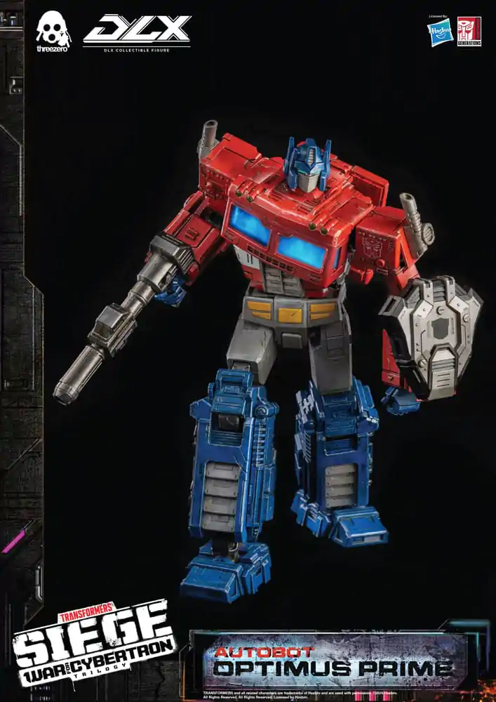 Transformers: War for Cybertron Trilogy DLX Akčná Figúrka 1/6 Optimus Prime 25 cm fotografija izdelka