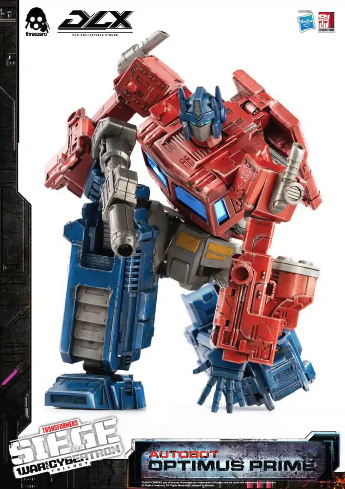 Transformers: War for Cybertron Trilogy DLX Akčná Figúrka 1/6 Optimus Prime 25 cm fotografija izdelka