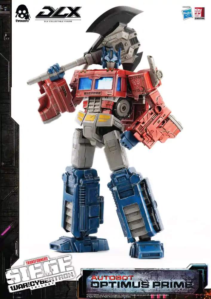 Transformers: War for Cybertron Trilogy DLX Akčná Figúrka 1/6 Optimus Prime 25 cm fotografija izdelka