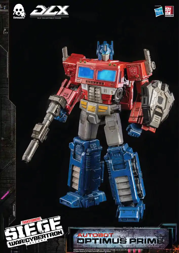 Transformers: War for Cybertron Trilogy DLX Akčná Figúrka 1/6 Optimus Prime 25 cm fotografija izdelka