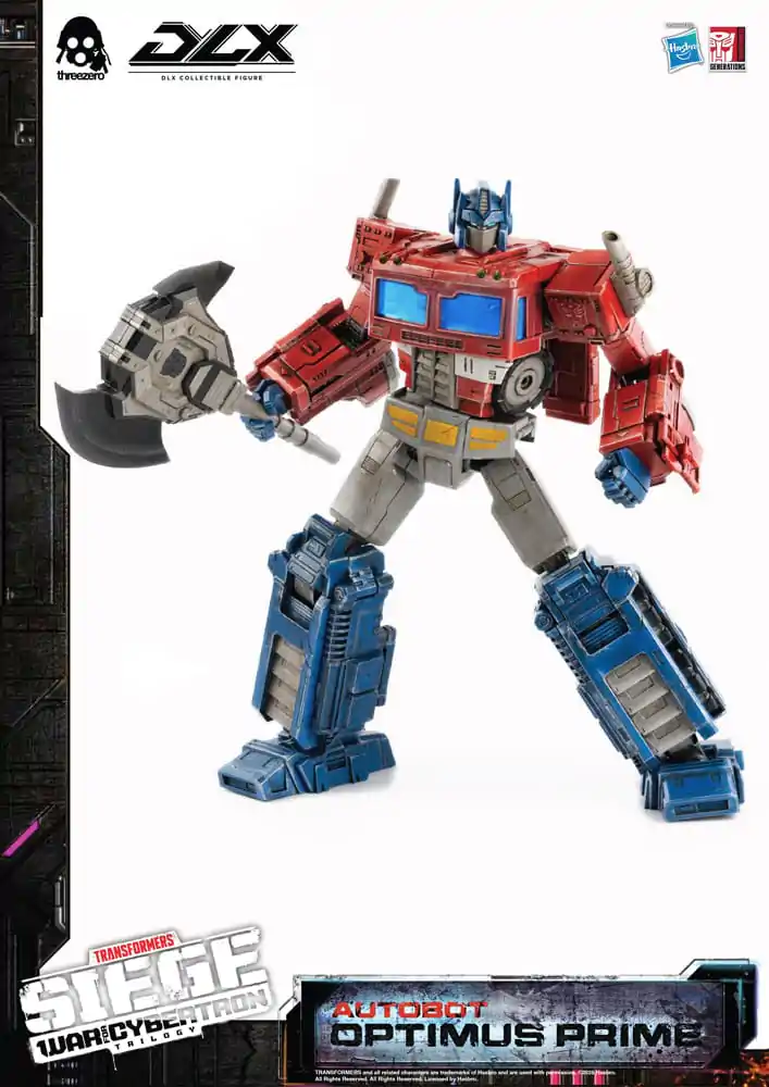 Transformers: War for Cybertron Trilogy DLX Akčná Figúrka 1/6 Optimus Prime 25 cm fotografija izdelka