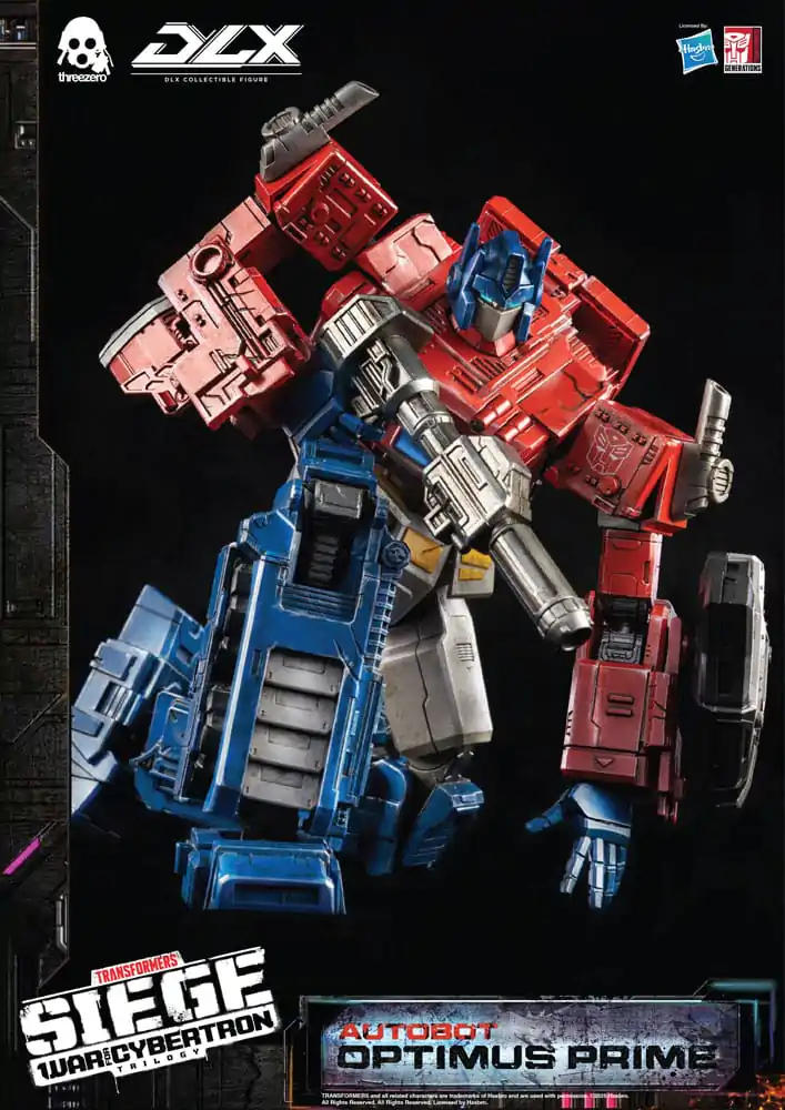 Transformers: War for Cybertron Trilogy DLX Akčná Figúrka 1/6 Optimus Prime 25 cm fotografija izdelka