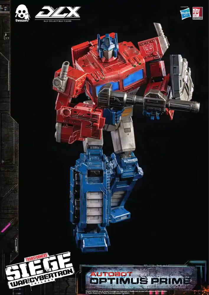 Transformers: War for Cybertron Trilogy DLX Akčná Figúrka 1/6 Optimus Prime 25 cm fotografija izdelka