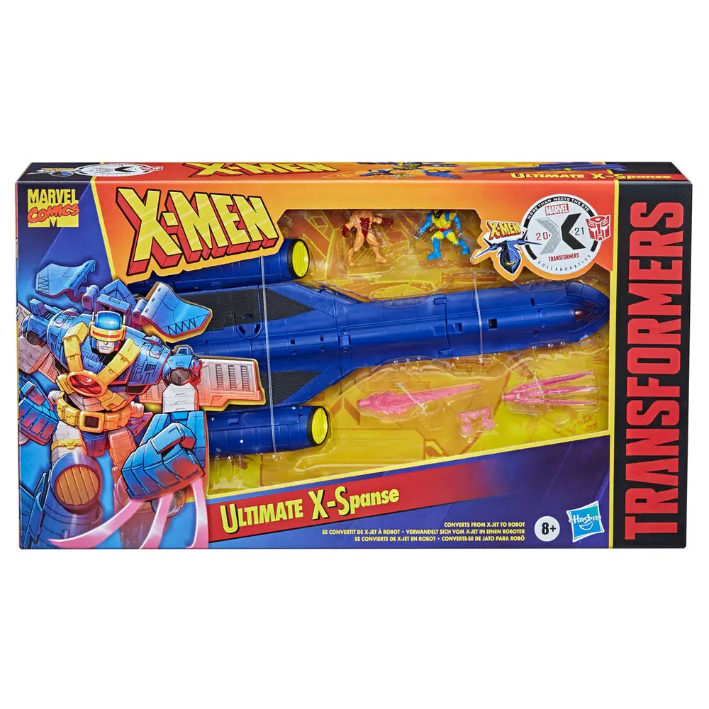 Transformers x Marvel X-Men Animated Akcijska Figura Ultimate X-Spanse 22 cm fotografija izdelka