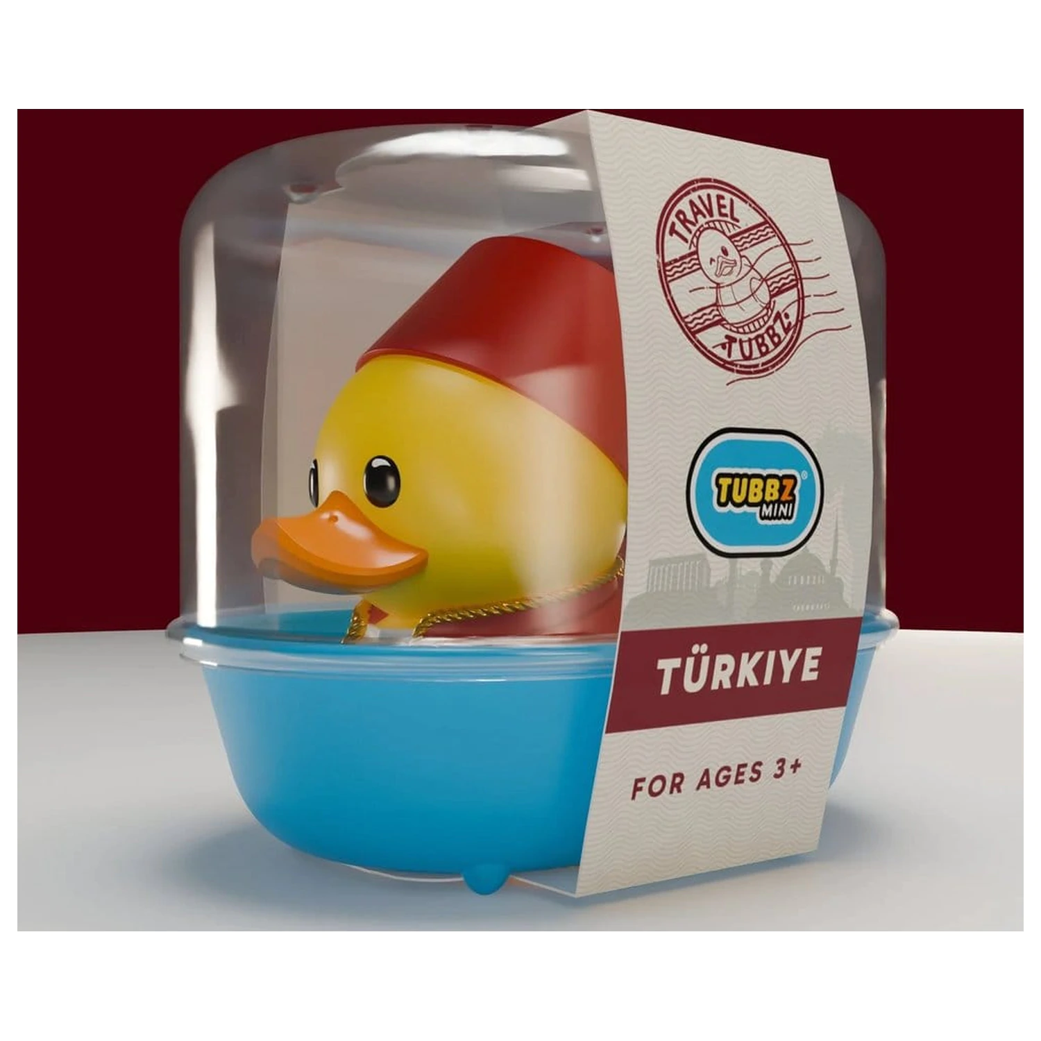 Travel Tubbz Mini PVC Figura Turkey 5 cm fotografija izdelka