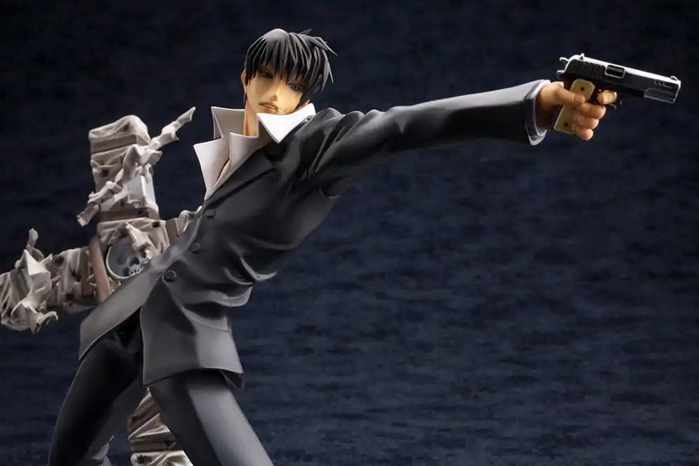 Trigun Badlands Rumble ARTFX J kip 1/8 Nicholas D. Wolfwood Renewal Package verzija 20 cm fotografija izdelka