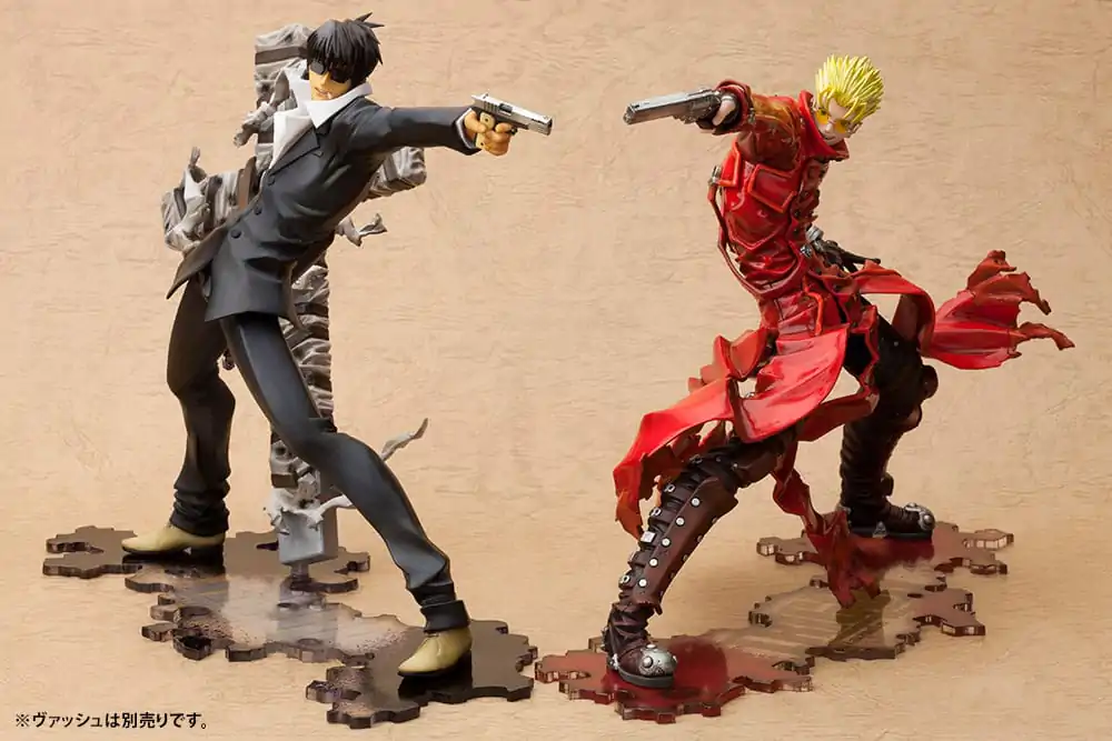 Trigun Badlands Rumble ARTFX J kip 1/8 Nicholas D. Wolfwood Renewal Package verzija 20 cm fotografija izdelka