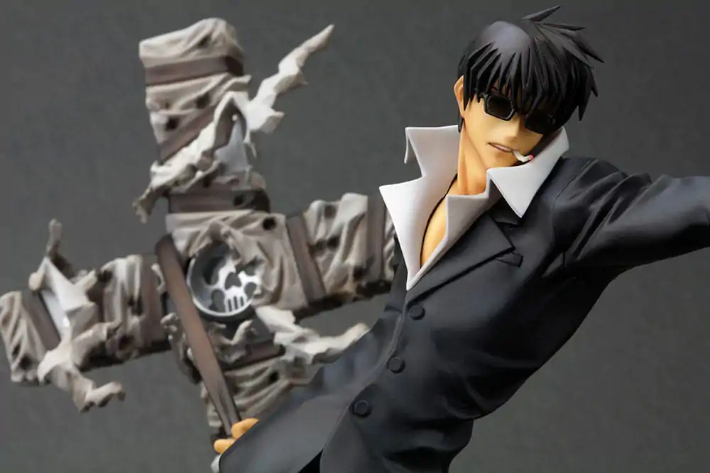 Trigun Badlands Rumble ARTFX J kip 1/8 Nicholas D. Wolfwood Renewal Package verzija 20 cm fotografija izdelka