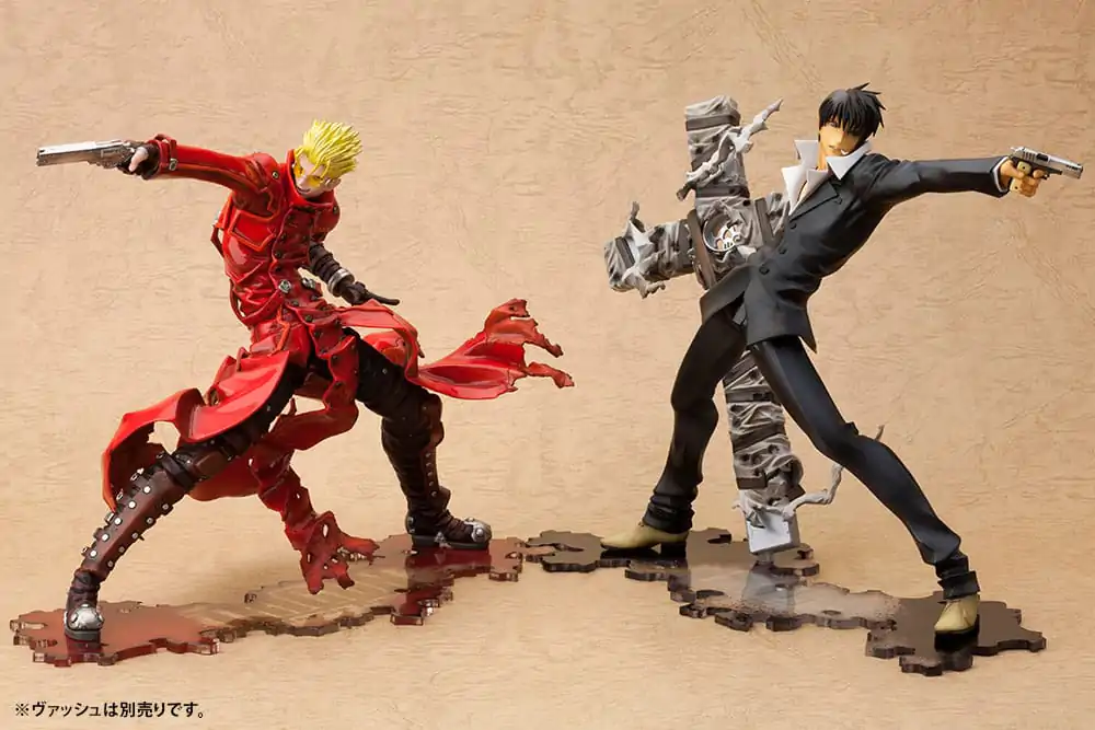 Trigun Badlands Rumble ARTFX J kip 1/8 Nicholas D. Wolfwood Renewal Package verzija 20 cm fotografija izdelka