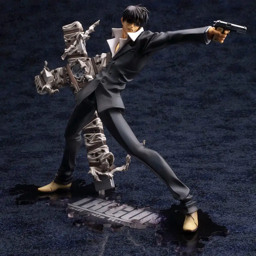 Trigun Badlands Rumble ARTFX J kip 1/8 Nicholas D. Wolfwood Renewal Package verzija 20 cm fotografija izdelka