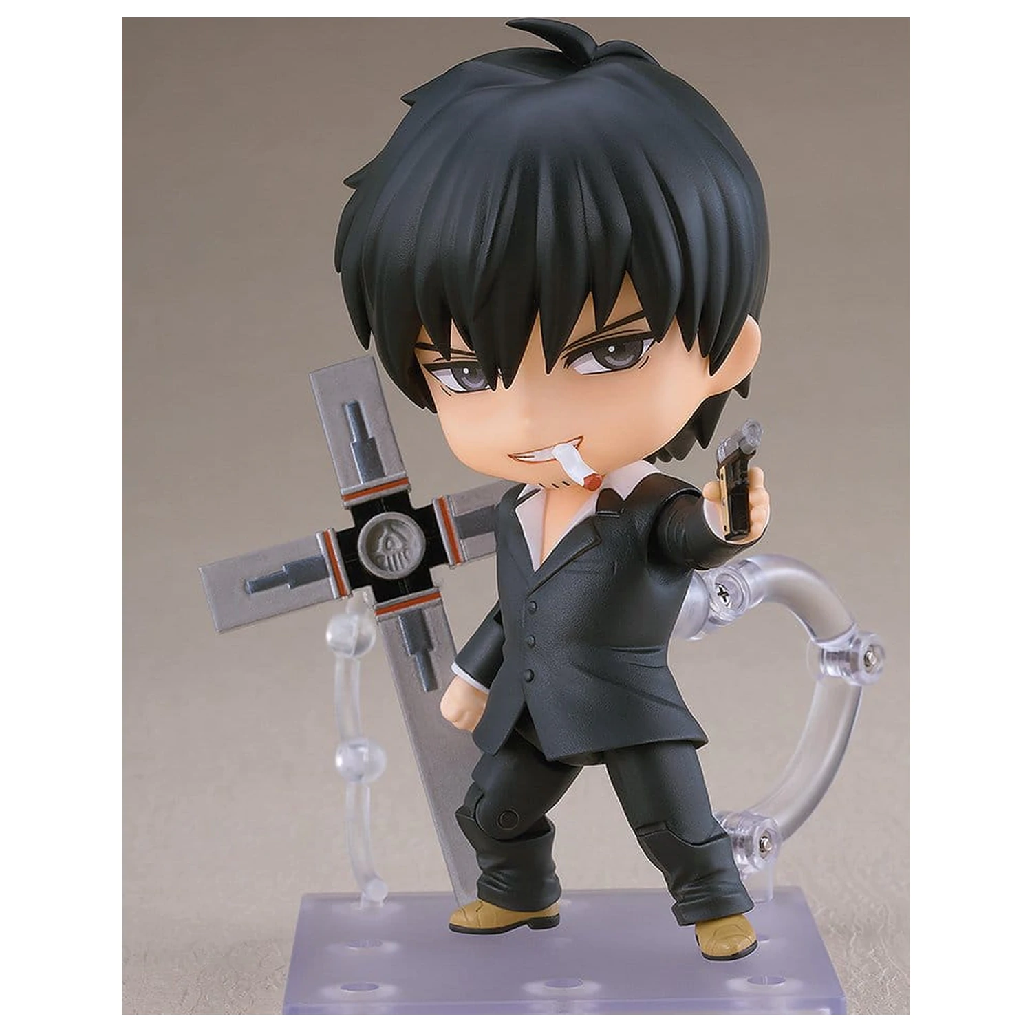 Trigun Nendoroid akcijska figura Nicholas D. Wolfwood 10 cm fotografija izdelka