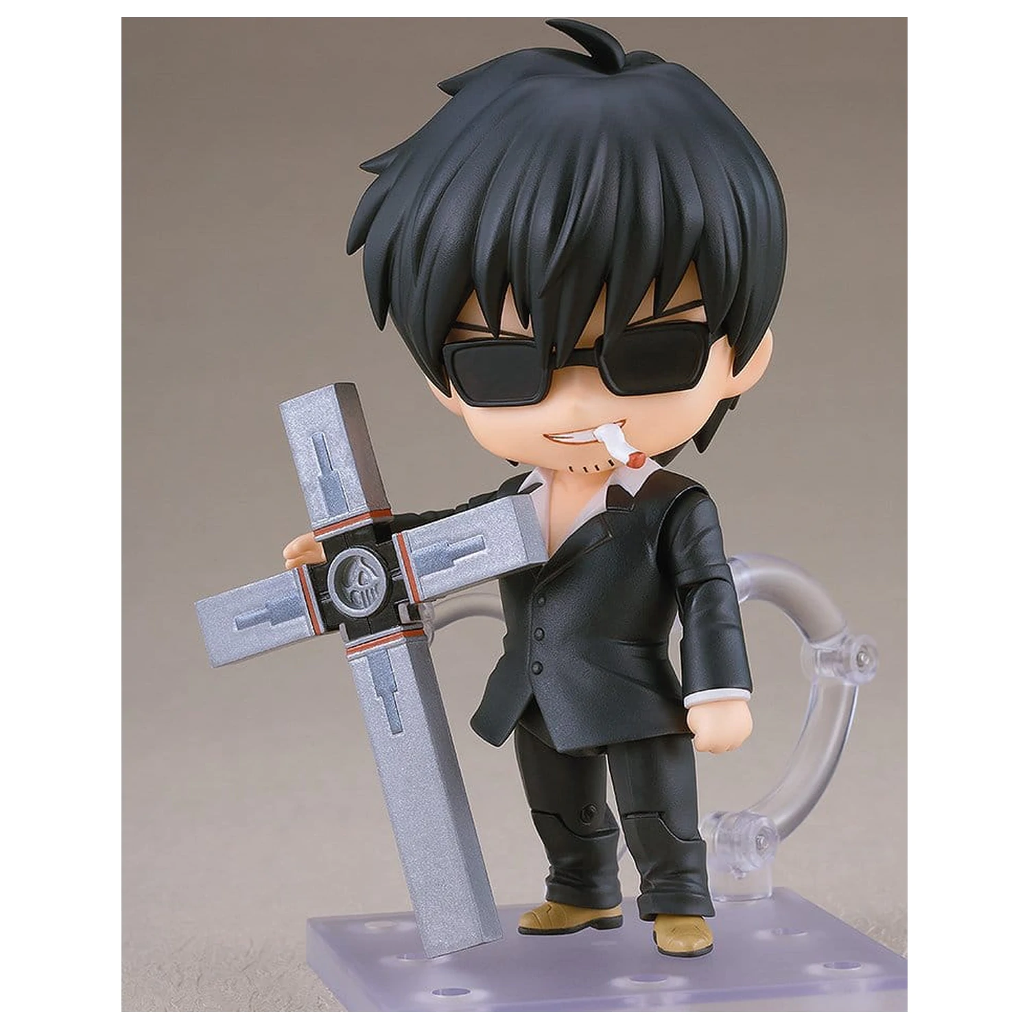 Trigun Nendoroid akcijska figura Nicholas D. Wolfwood 10 cm fotografija izdelka
