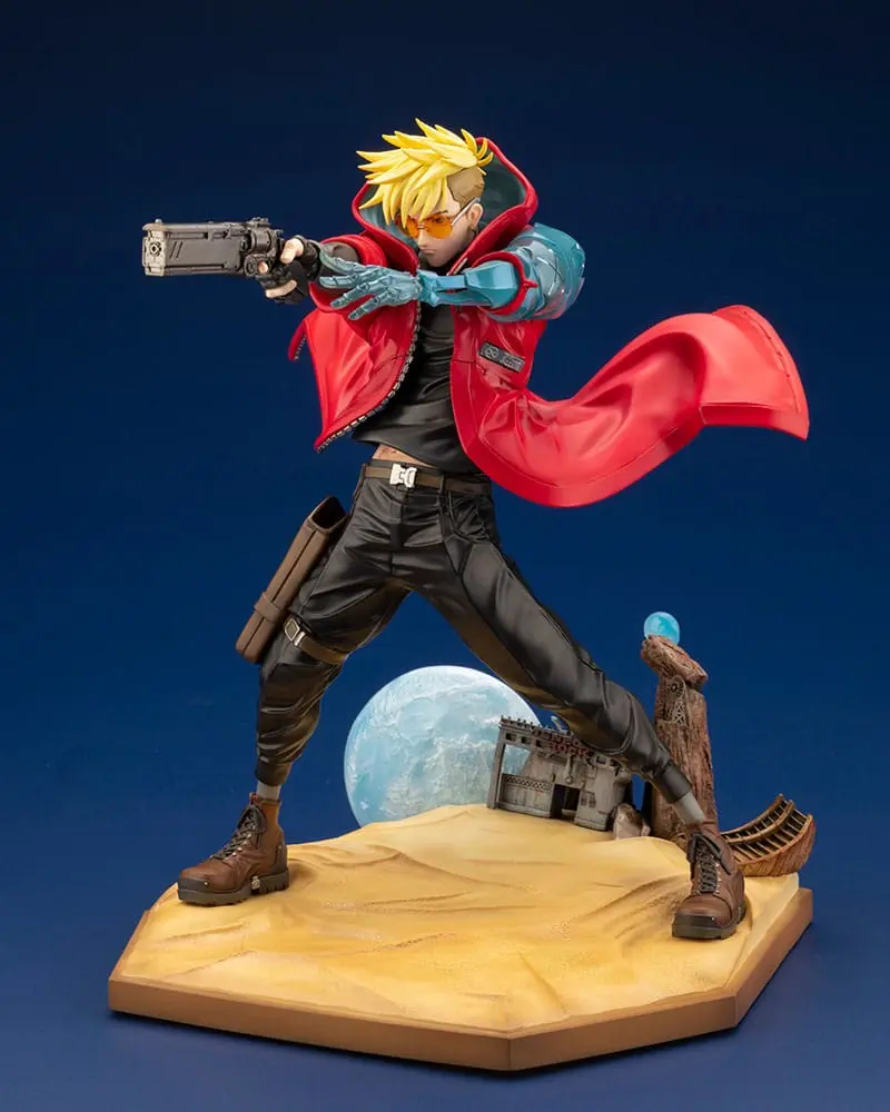 Trigun Stampede ARTFX J Kip 1/8 Vash The Stampede 22 cm fotografija izdelka