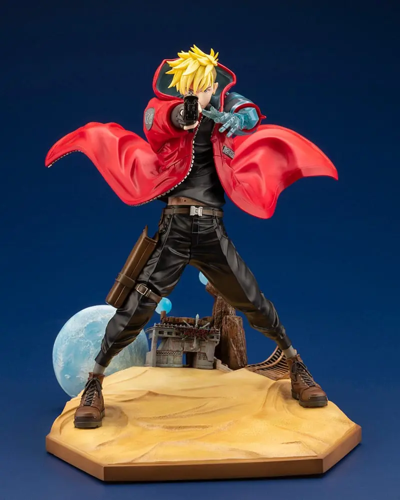 Trigun Stampede ARTFX J Kip 1/8 Vash The Stampede 22 cm fotografija izdelka