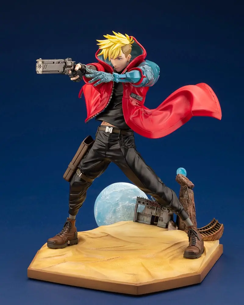 Trigun Stampede ARTFX J Kip 1/8 Vash The Stampede 22 cm fotografija izdelka