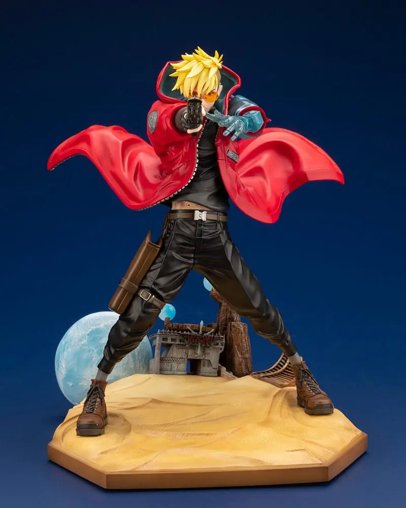 Trigun Stampede ARTFX J Kip 1/8 Vash The Stampede 22 cm fotografija izdelka