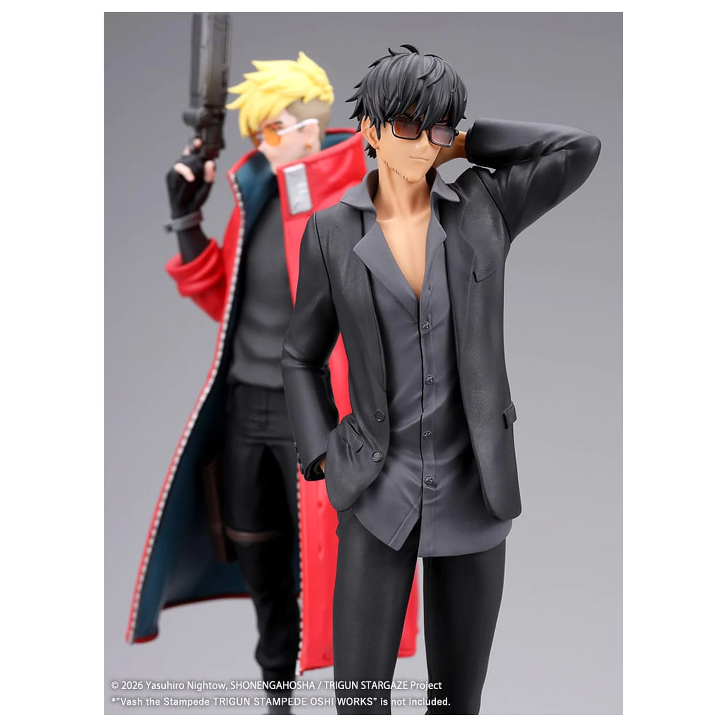 Trigun Stampede Oshi Works kip 1/8 Nicholas D. Wolfwood 22 cm fotografija izdelka