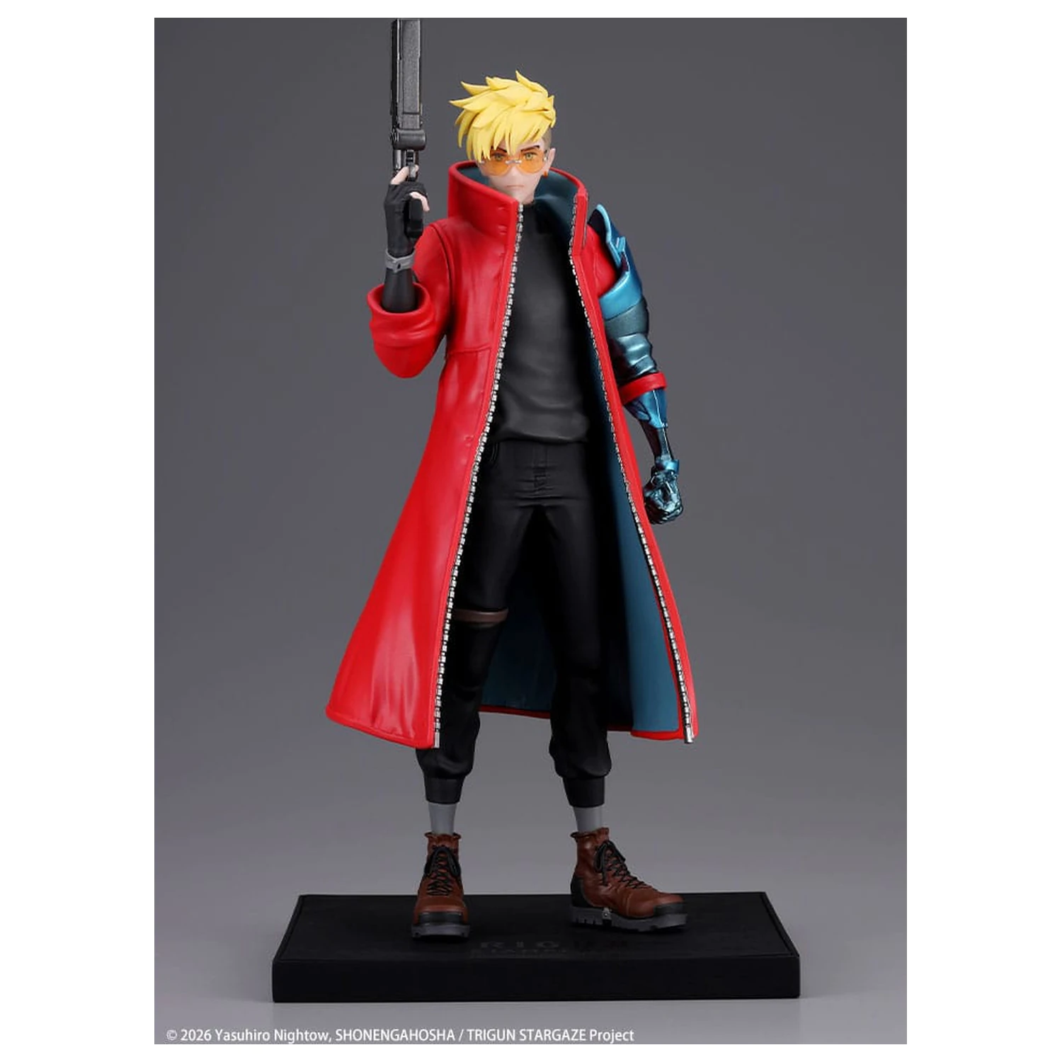 Trigun Stampede Oshi Works kip Vash the Stampede 22 cm fotografija izdelka