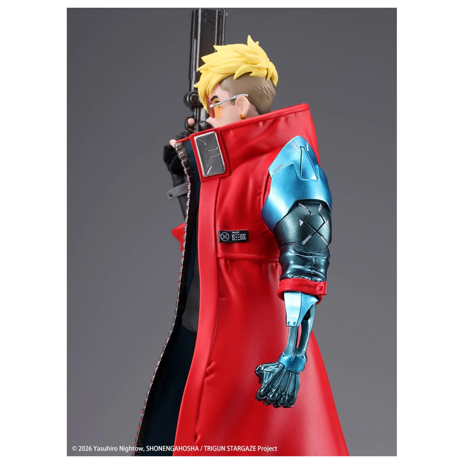 Trigun Stampede Oshi Works kip Vash the Stampede 22 cm fotografija izdelka