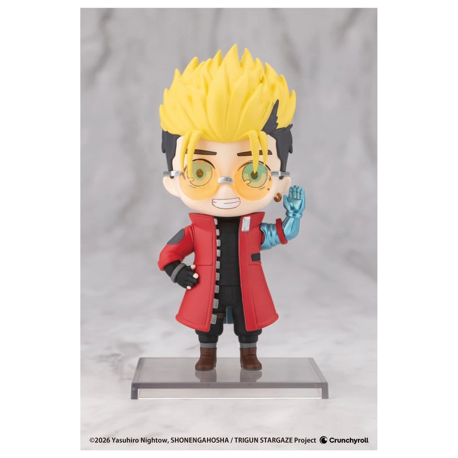 Trigun Stargaze Oshi Works Mini Mini Figura Vash the Stampede 10 cm fotografija izdelka