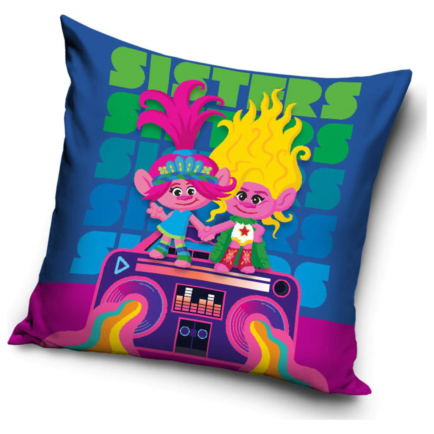 Trolls Music Prevleka za vzglavnik fotografija izdelka