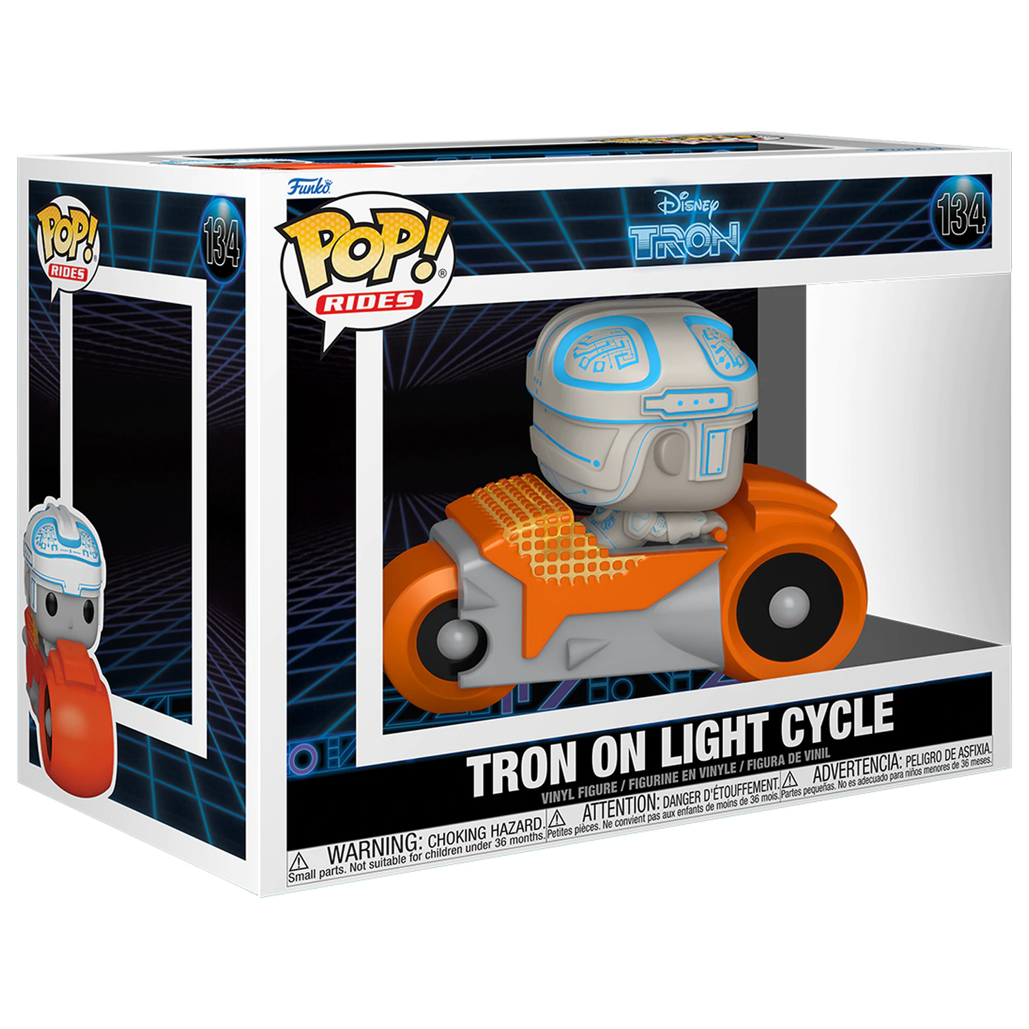 Tron(1982) Funko POP! Rides Deluxe Vinil Figura Tron s/Motorjem 9 cm fotografija izdelka