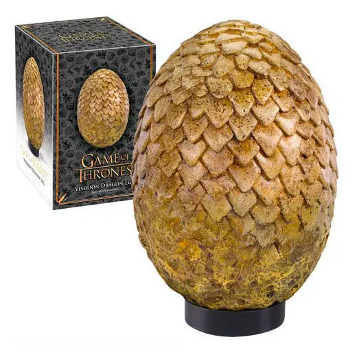 Igra prestolov Dragon Egg Prop Replika Viserion 20 cm fotografija izdelka