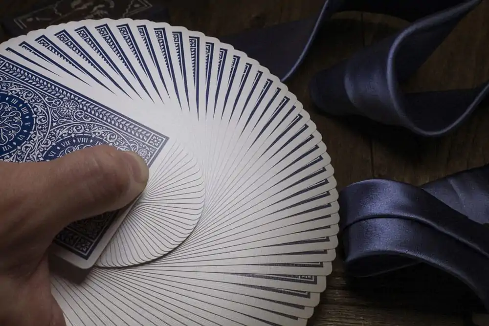 Tycoon Playing Cards Modre karte za igranje fotografija izdelka
