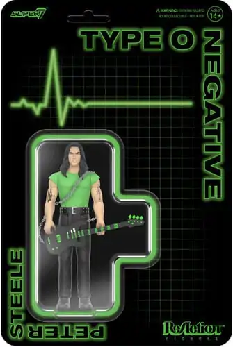Type O Negative ReAction Akcijska figura Wave 01 Peter Steele 10 cm fotografija izdelka