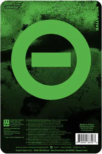 Type O Negative ReAction Akcijska figura Wave 01 Peter Steele 10 cm fotografija izdelka