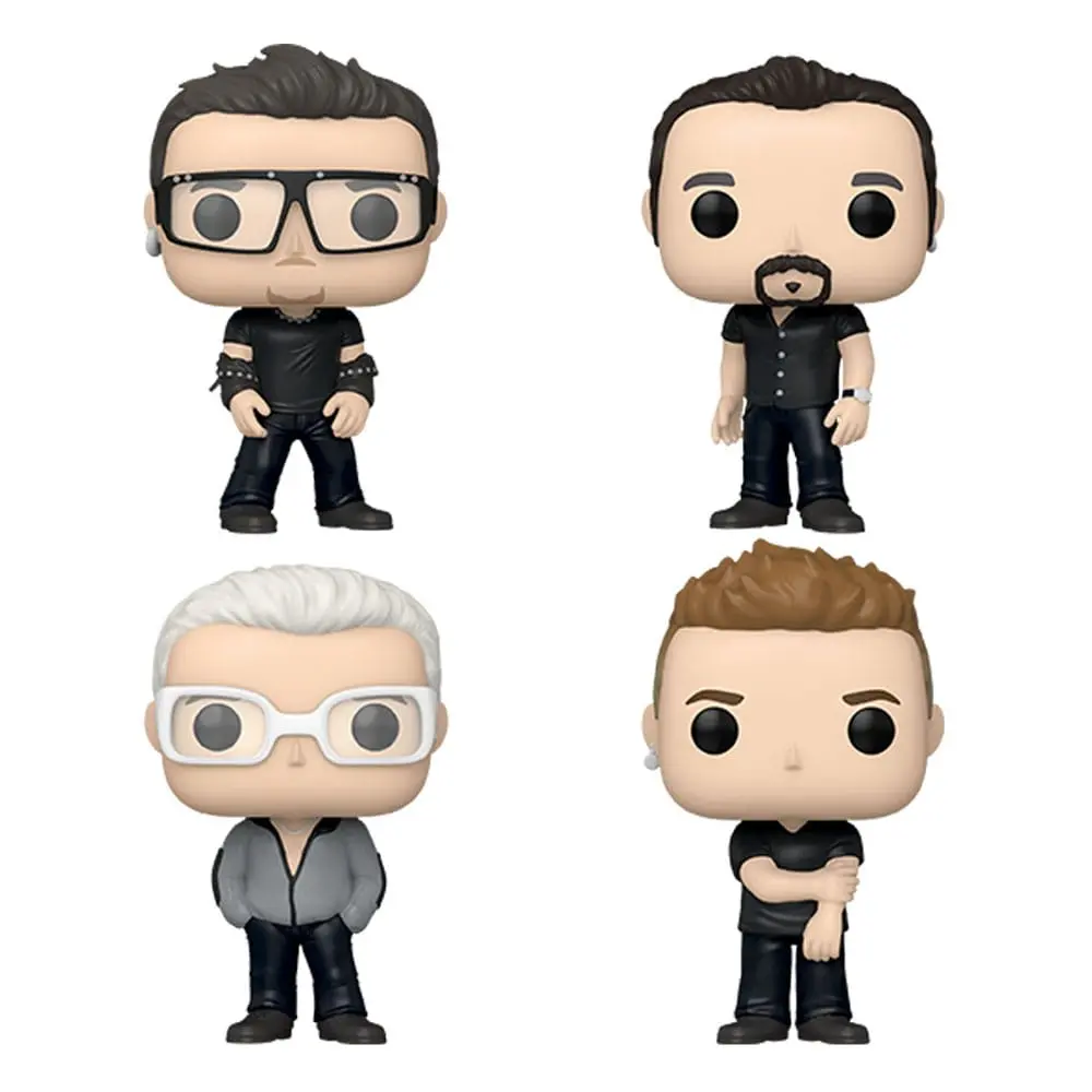 U2 POP! Albums DLX Vinil Figura Set 4-Pack POP 9 cm fotografija izdelka