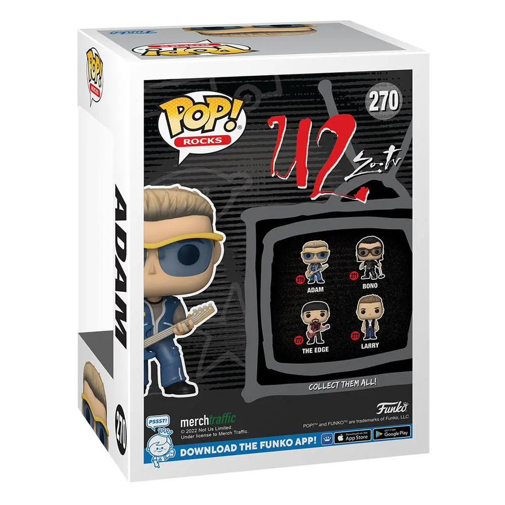 U2 POP! Rocks Vinilna Figura Zoo TV Adam 9 cm fotografija izdelka
