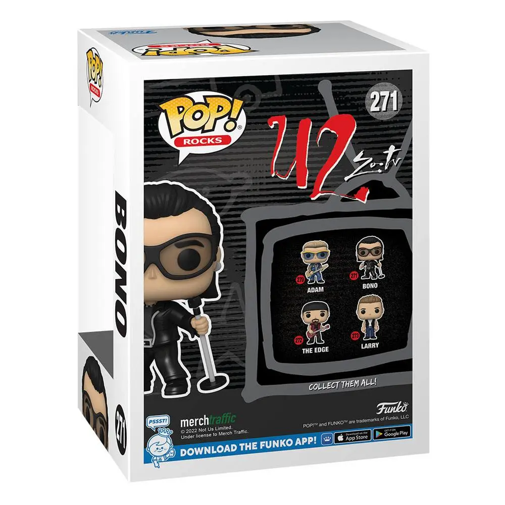 U2 POP! Rocks Vinyl Figure Zoo TV Bono 9 cm fotografija izdelka
