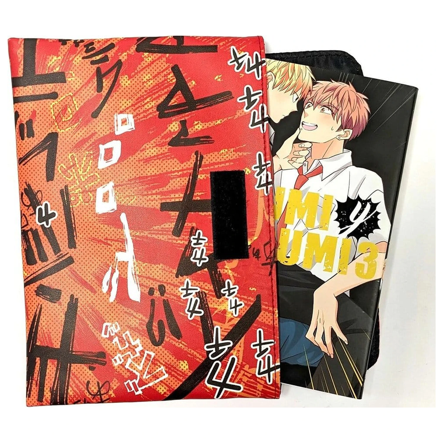 Uchiwa Manga Ovitki Kanjis 24 cm fotografija izdelka