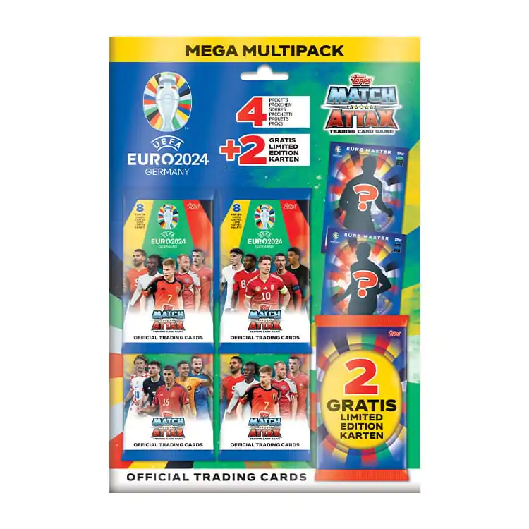 UEFA EURO 2024 Mega Multipack kartice za trgovanje fotografija izdelka