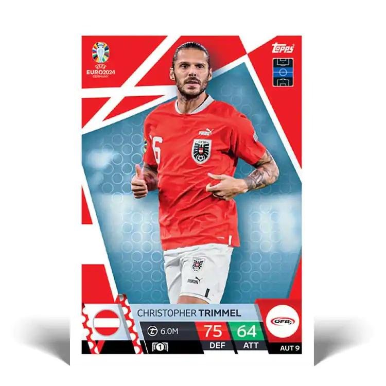 UEFA EURO 2024 Mega Multipack kartice za trgovanje fotografija izdelka