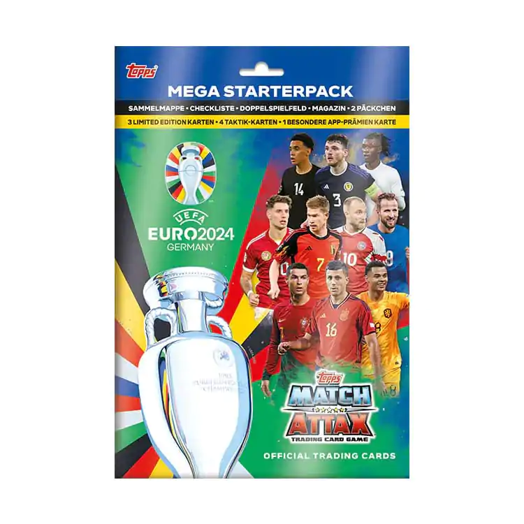 UEFA EURO 2024 *Trading Cards Mega Starterpack* *German Edition* fotografija izdelka
