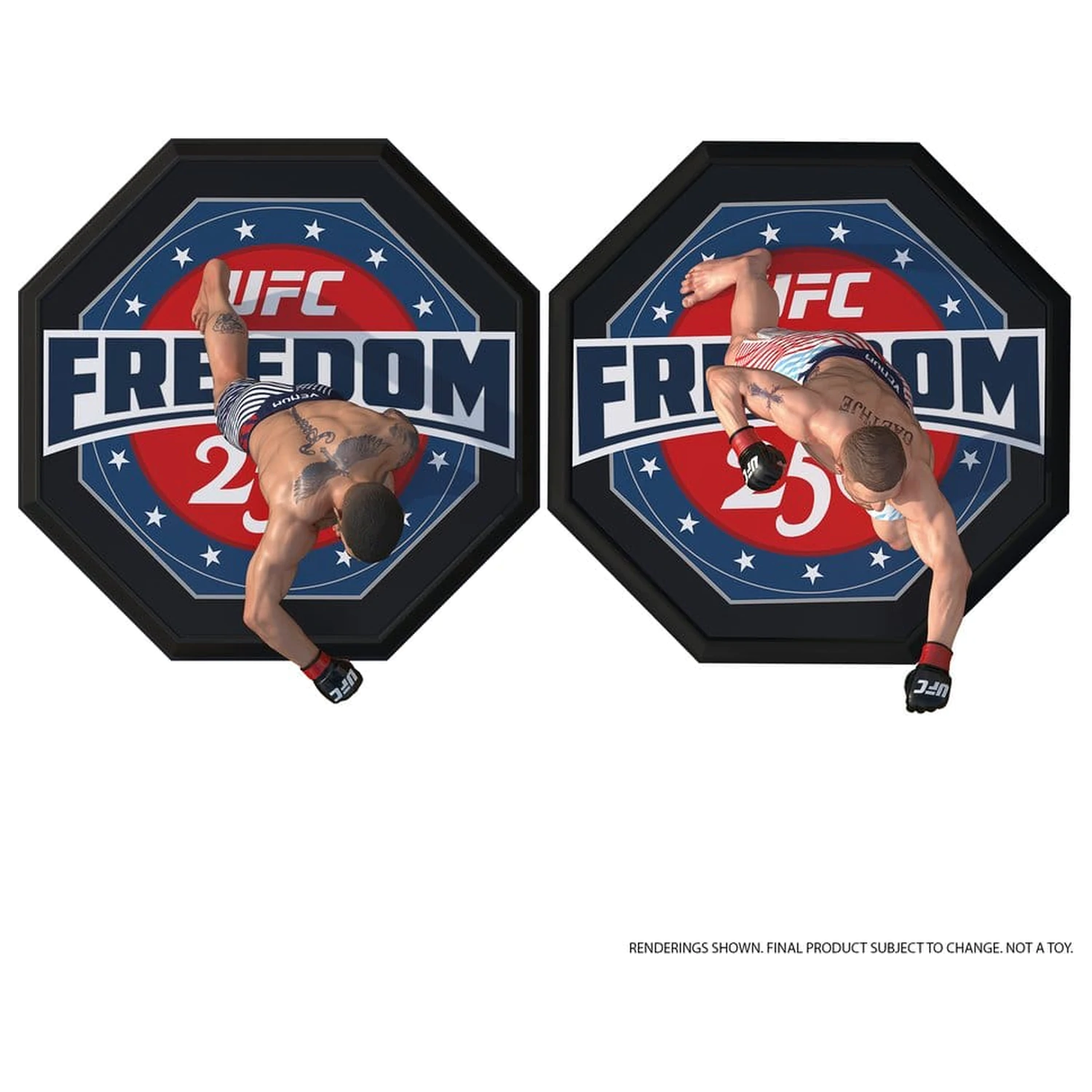 UFC McFarlane’s SportsPicks akcijski figuri 2-paket Ilia Topuria vs Justin Gaethje (Freedom 250) 18 cm fotografija izdelka