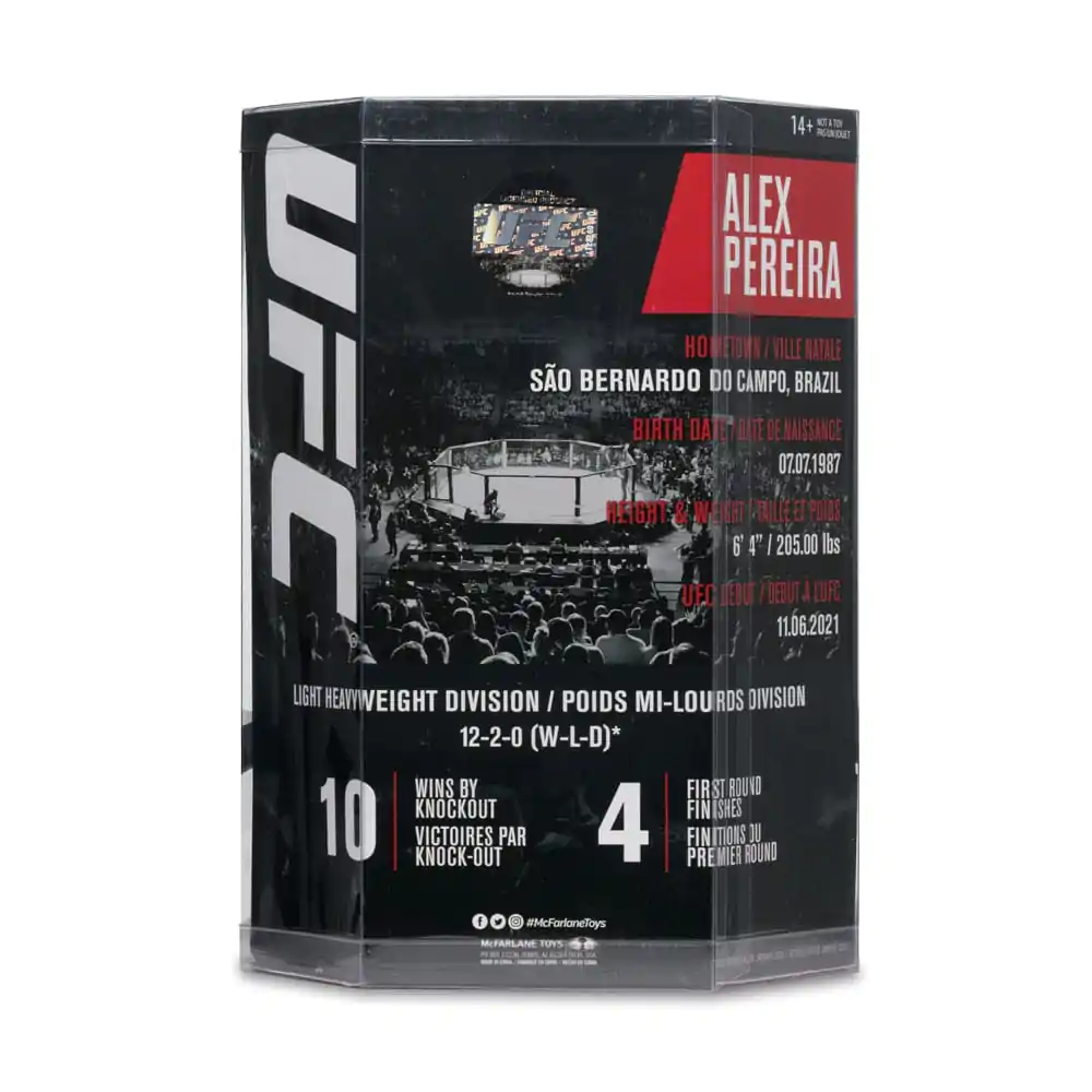UFC Posed PVC Kip Alex Pereira 18 cm fotografija izdelka