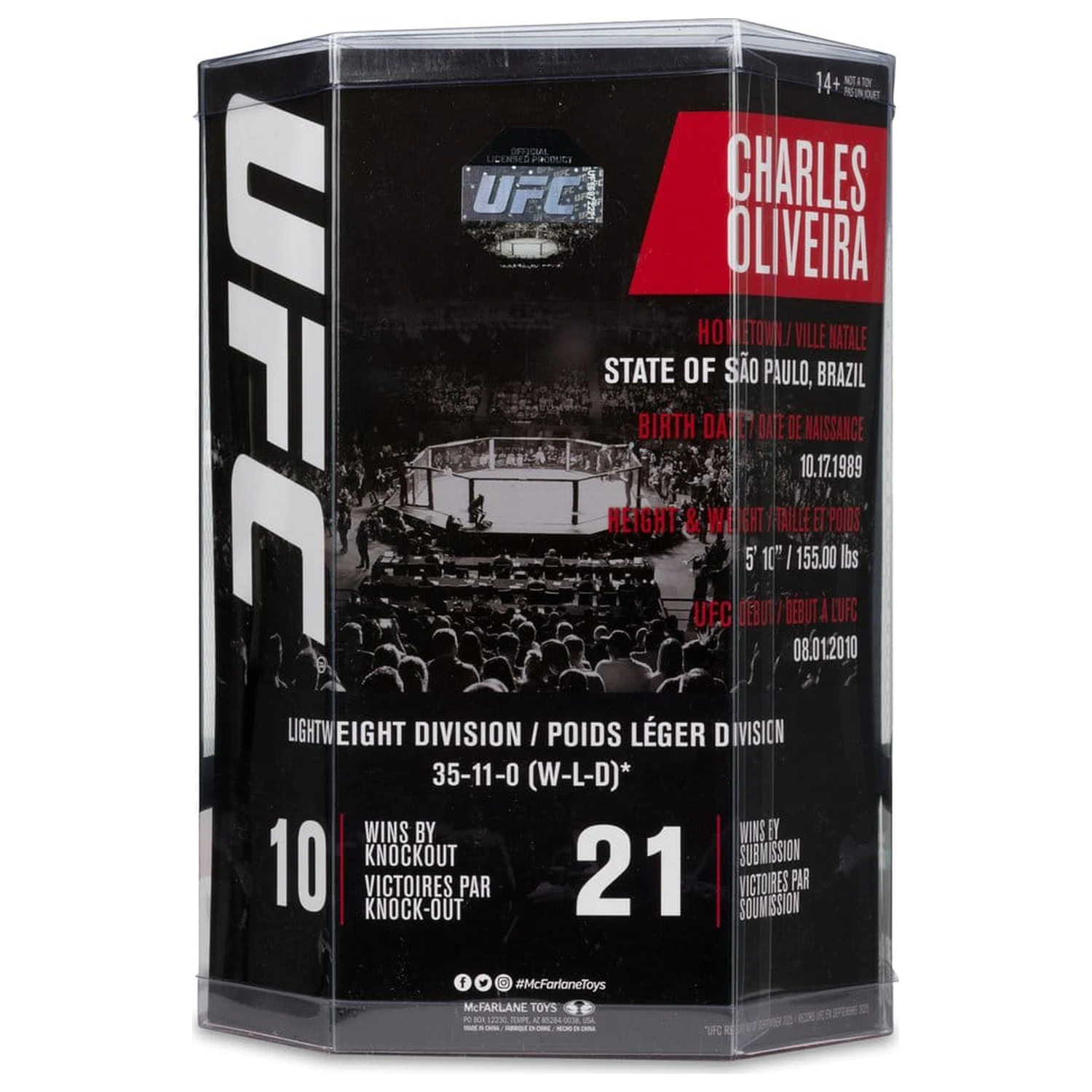 UFC Posed PVC kip Charles Oliveira 17 cm fotografija izdelka