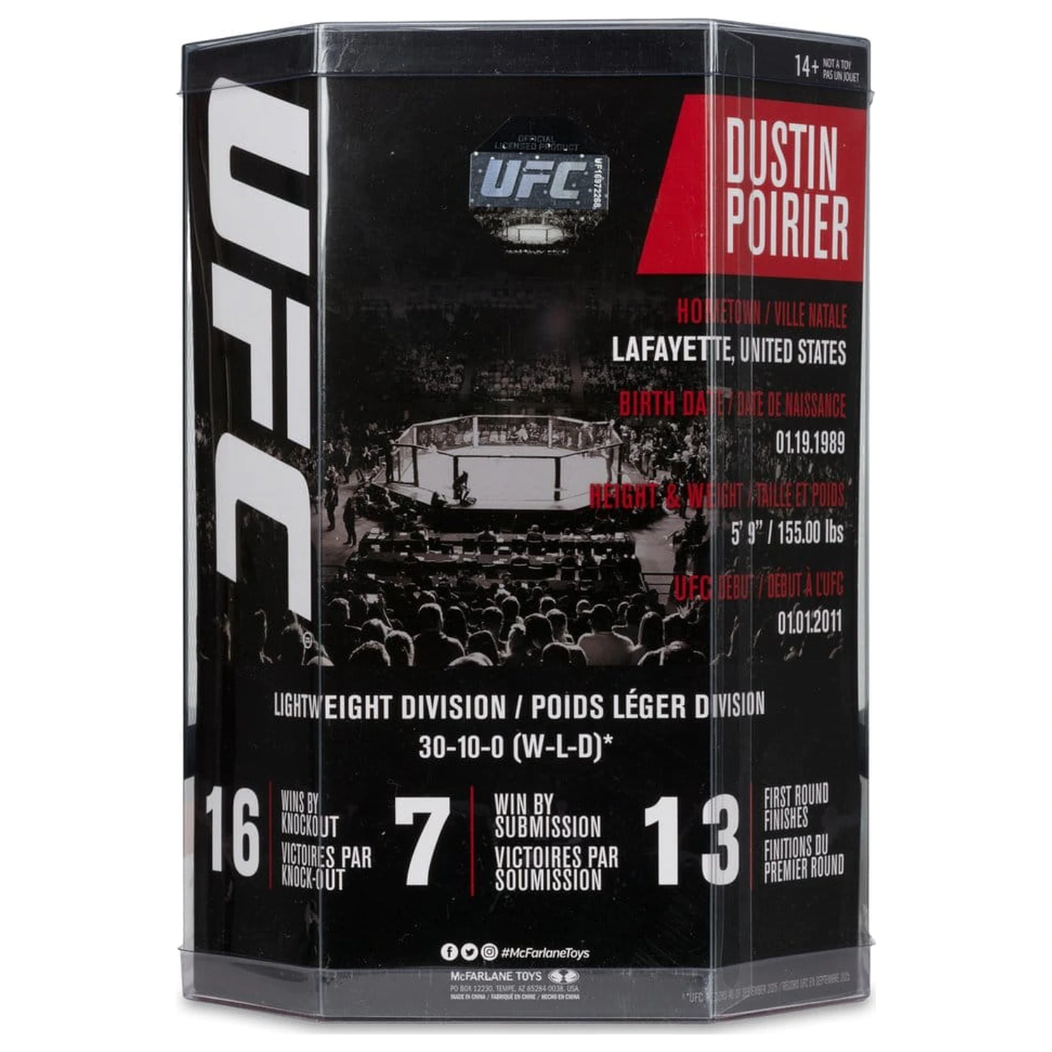 UFC Posed PVC kip Dustin Poirier 16 cm fotografija izdelka