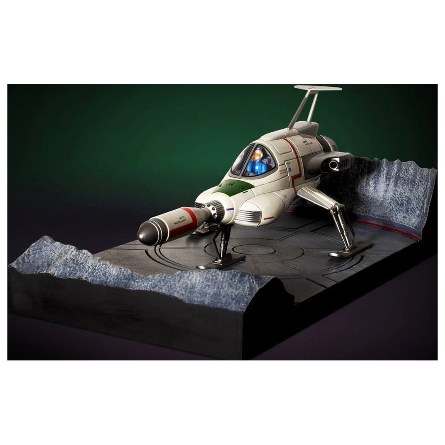 UFO Deluxe replika prestreznika iz ulitega materiala 18 cm fotografija izdelka