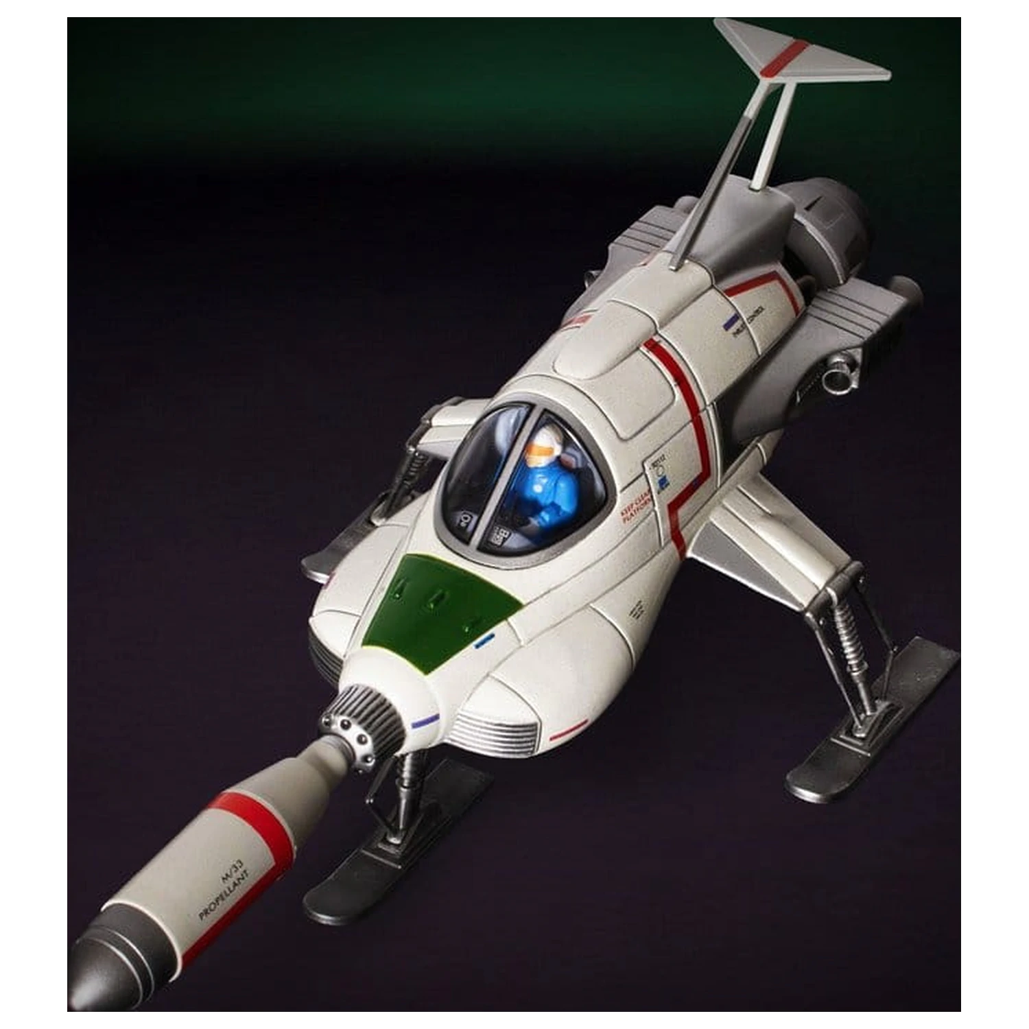 UFO Deluxe replika prestreznika iz ulitega materiala 18 cm fotografija izdelka