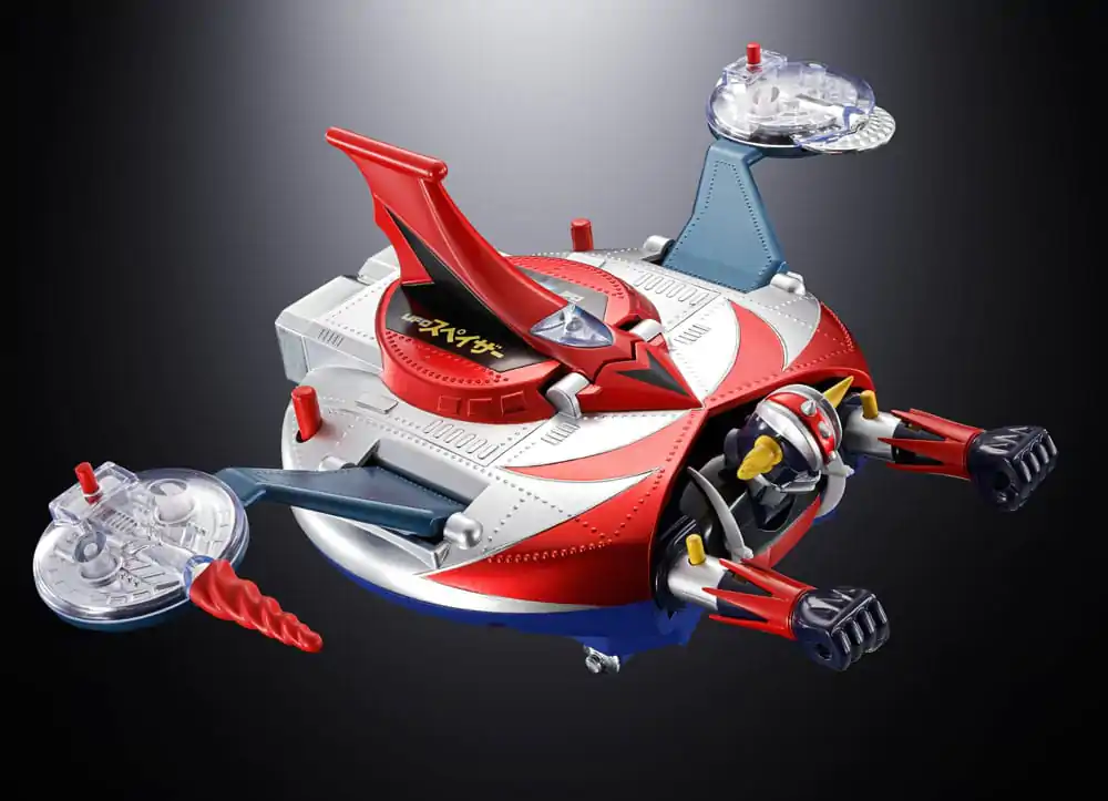 Ufo Robo Grendizer Diecast akcijska figura Grendizer & UFO Spazer Deluxe 14 cm fotografija izdelka